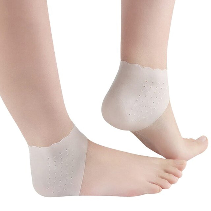 "Revitalize and Pamper Your Feet with Moisturizing Gel Heel Socks - Say Goodbye to Cracked Foot Skin!"