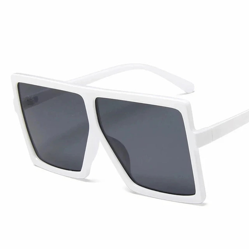 Sunglasses Square Women Sun Glasses Female Eyewear Eyeglasses Plastic Frame Clear Lens UV400 Shade Fashion Driving New