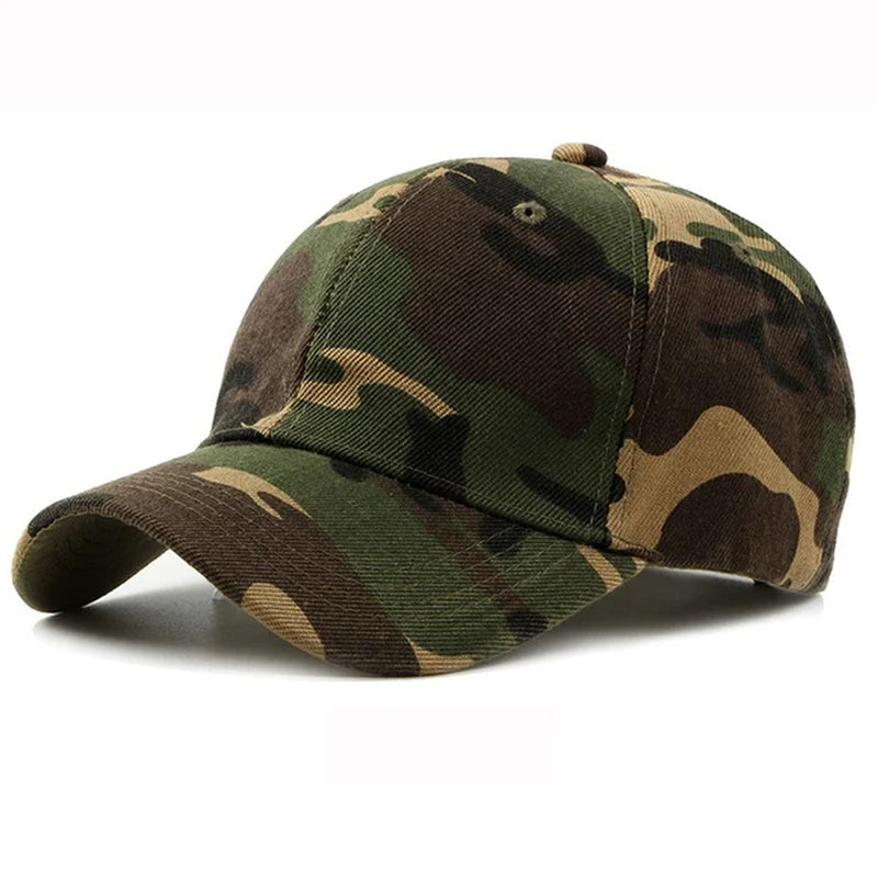 Summer Outdoor Sunscreen Quick-Drying Hat Jungle Leaf Camouflage Men Women Camouflage Trucker Baseball Cap Unisex Hat