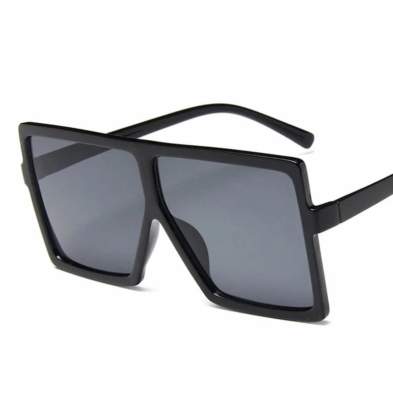 Sunglasses Square Women Sun Glasses Female Eyewear Eyeglasses Plastic Frame Clear Lens UV400 Shade Fashion Driving New